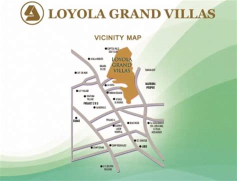 Location & Address of Loyola Grand Villas .